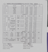 坪山社区|党群服务中心2021年11月财务公示